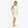 Night shirt female, pistachio color, size 58
