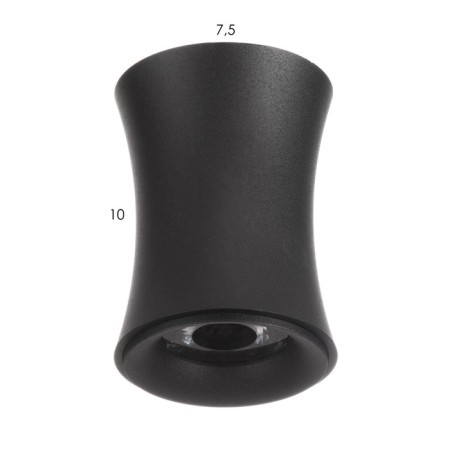 Lamp 86613/1 LED 10W 4000k Black 7.5x7.5x10 cm Bayerlux