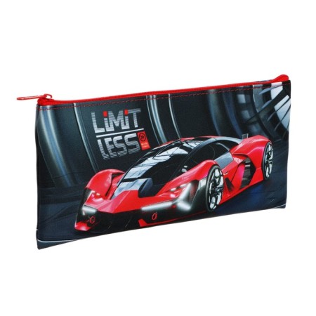 Penal soft, 1 compartment, 120 x 220 mm, flat, PMP 17-20, Red Car, 70418