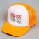 Baby cap for a boy with a Cool you net, orange color, rr 52–54, 5–7 years old