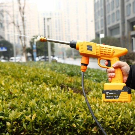 High pressure washing battery DEKO DKCW25, 20 V, 4 Ah, 40 bar, hose 5 m-4