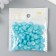 Set for creativity diameter 0.9 cm "Pearls half turquoise" weight - 19 grams