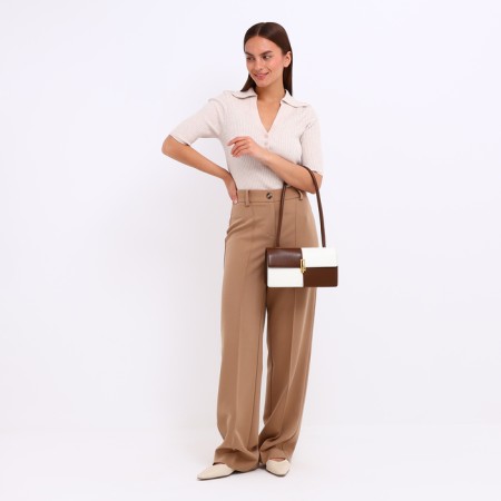 Bag-mixer on the valve, white/brown color-6