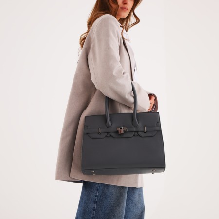 Bag Women's Tout, on lightning, gray color-7