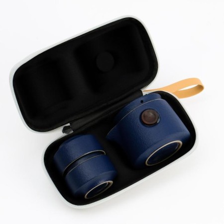 A set for the tea ceremony 4 items, 2 people, a cup 25 ml, a kettle of 150 ml-1