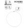 The base for a necklace (chocker) with a lock, 1 mm, set of 5 pcs., Steel color, 45 cm
