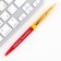 Automatic plastic pen "Favorite Educator", blue paste, 0.7 mm