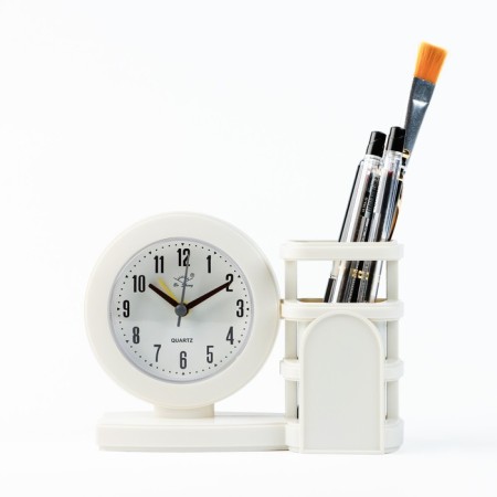 Desktop watches - an organizer for the "Minim" office, dial D -10 cm, 15 x 5 x 11 cm