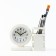 Desktop watches - an organizer for the "Minim" office, dial D -10 cm, 15 x 5 x 11 cm