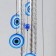 Wind music metal, plastic, tree "Eyes" from the evil eye 4 pipe h = 47 cm, blue