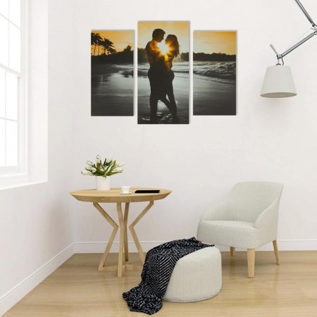 Modular painting on the subframe "Sunset" 2CT-25.5*50.5cm, 30.5*60cm, 60x100 cm-1