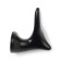 Furniture hook Cappio Bambi, two -rod, zinc, black color