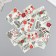 Cardboard "New Year" set 10 pcs (5 types) 4x6 cm