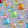 Sticker Plastic Ryza "Multi -colored Squares" MIX 27.5x10 cm