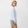 Jumper (Longsliv) Women's Minaku: Minaku: Basic Line Collection, Color White Rr. 46