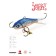 Balancir Lucky John Baltic 5 + tee, 5 cm, color 45h blister