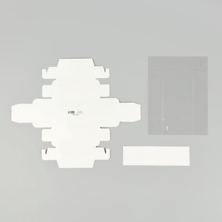 Box for 2 sweets with cells "White", 10 x 6 x 3 cm-5