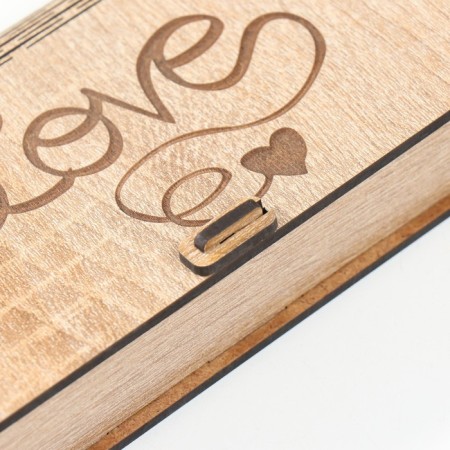 Casket "Love" 17x8.5x3 cm-2