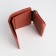 Women's wallet on magnet, pink color