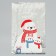 Plastic package "heat and comfort", 20 x 30 cm, new year