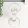 Glass "Podium" transparent 20.5x13x13 cm