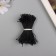 Stamens for artificial flowers gloss "risins" black set 360 pcs length 6 cm