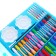 Set for drawing animals blue