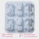 Baking uniform “Racing”, silicone, 29.5 × 27 cm, 6 cells (11.5 × 6.5 cm), color mix