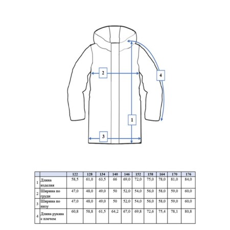 Boy jacket, height 128 cm-12