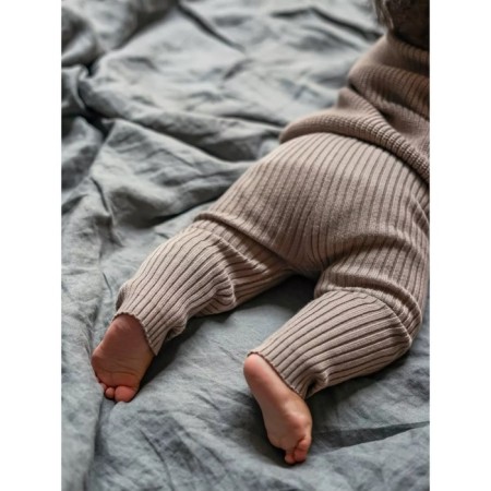 Children's pants Pure Love Comfy, height 62 cm, brown color-7