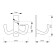 Hook furniture tundra TKD011, two -rod, copper