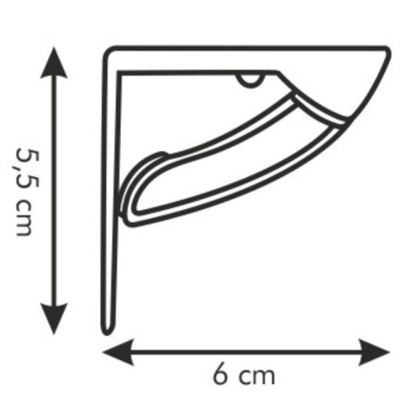 Clips for the tablecloth universal Presto, 4 pcs-1