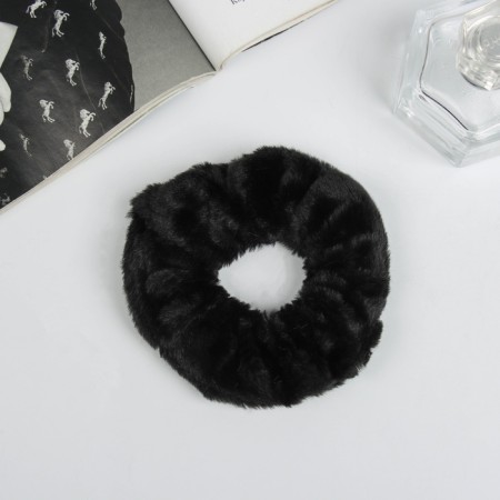Hair elastic band "Orbit" Tenderness, 9 cm, black-1