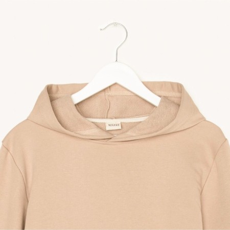 Men's tracksuit (hoodies, trousers) minku, beige color, size 52-9