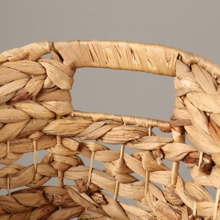 Wicker basket, 46x28x23/28 cm, reeds, seaweed-1