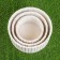 Set of wooden pots, round 23x17x11cm