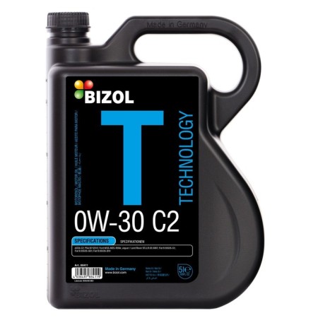Motor oil Bizol Technology 0W-30 C2, NS Synthetic, 5 liters