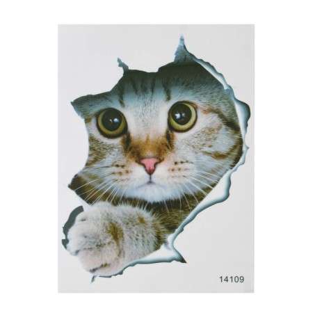 Stick 3D Interior cat 25*20cm