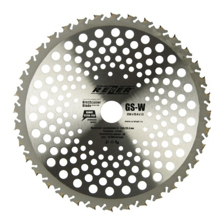 Rezer GS-W Ultra-Pro, 36 teeth, 230x25.4x1.3 mm, Anti-Reason Form
