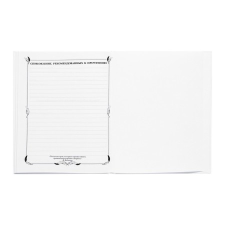 Reading Diary of A5, 40 sheets "School objects", cover 7BC, matte lamination, block 65 g/m2-5