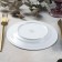 Small “linen” plate, d = 19 cm