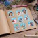 Paper stickers "New Year's friends", with coloring, 11 x 15.5 cm, New Year