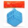 Rug for licking on suctions 18.5 x 15.5 cm, blue