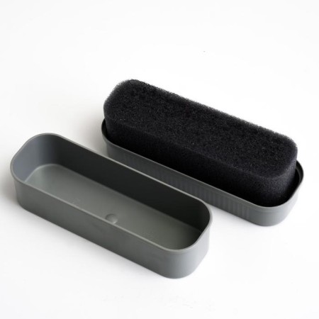 Sponge for leather shoes, colorless-1
