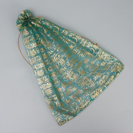 Bag Gift Organza "Dream", 30 x 40 cm +/- 1.5 cm, New Year-4