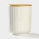Porcelain Bank for bulk products Bellatenero, 600 ml, d = 10 cm, white color