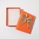 Gift box for the set "Contrast" 7 × 9, Orange color