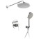 The shower system ESKO Set_6in1, built -in, tropical shower, mixer, shower set, chrome 98476
