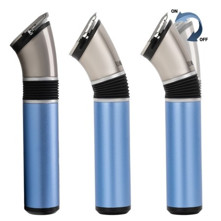 Trimmer POLARIS PHC-0401RB, for beard-ass, wet shaving, nozzle, battery/220 V, blue-2