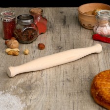 Rockbone barrel, birch, 30 × 3.5 cm